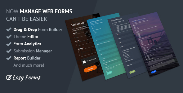 Easy Forms v1.4.1 - Advanced Form Builder and Manager