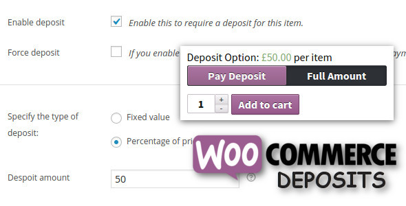 WooCommerce Deposits v2.5.3.6 - Partial Payments Plugin