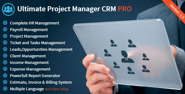 Ultimate Project Manager CRM PRO v1.2