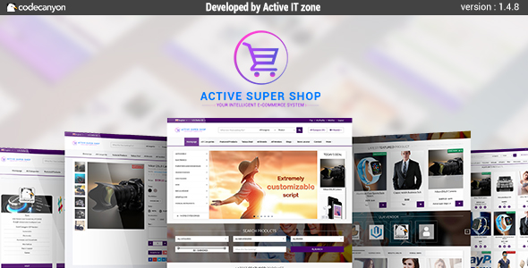 Active Super Shop Multi-vendor CMS v1.4.8