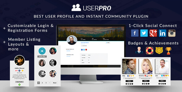 UserPro v3.9.14 - User Profiles with Social Login