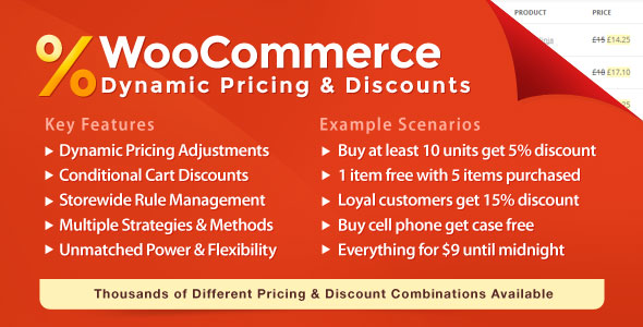 WooCommerce Dynamic Pricing & Discounts v2.3.9