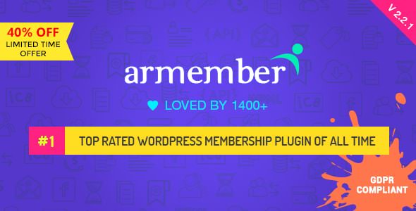 ARMember v2.2.1 - WordPress Membership Plugin