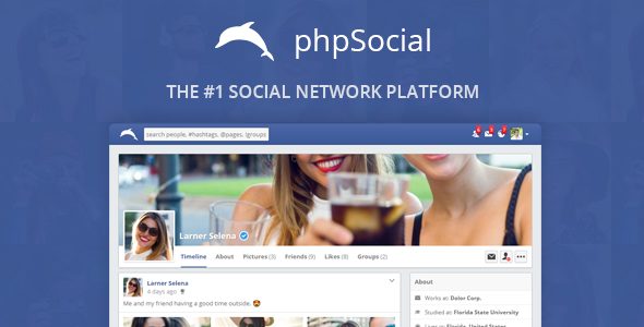 phpSocial v5.4.0 - Social Network Platform