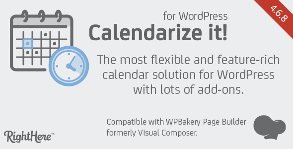 Calendarize it! for WordPress v4.6.8