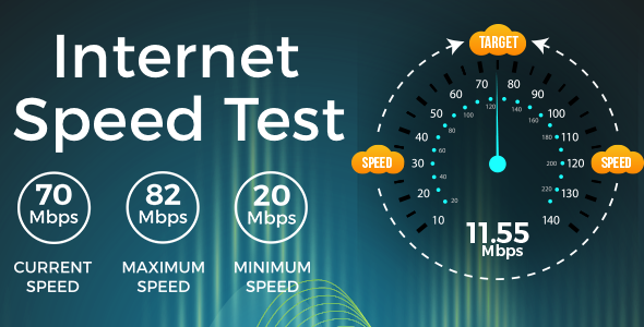 Internet Speed Test Meter android app + Admob ad Integration + onesignal Integration