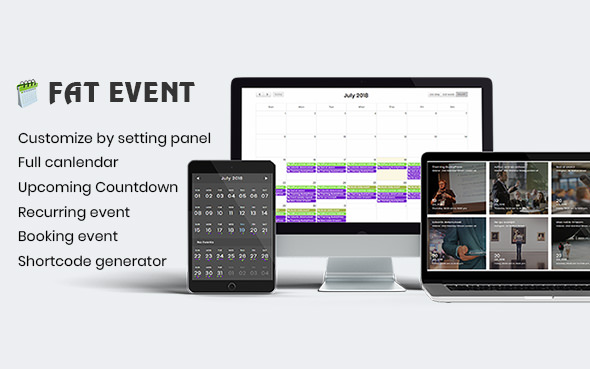 FAT Event v2.4 - WordPress Event and Calendar Booking
