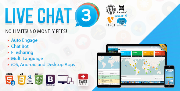 3 mobile live chat