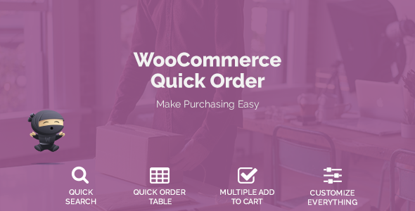 WooCommerce Quick Order v1.3.3