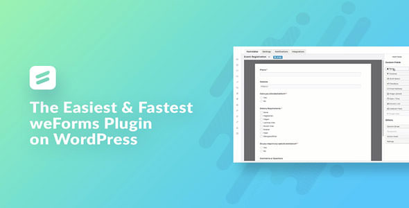 weForms v1.3.9 - Fastest Contact Form Plugin