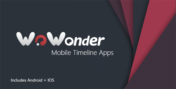 Mobile Native Social Timeline Applications v2.3 - For WoWonder Social PHP Script - free download gratis terbaru
