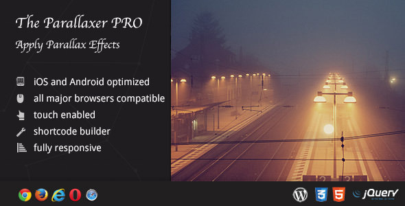The Parallaxer WP v3.20 - Parallax Effects on Content