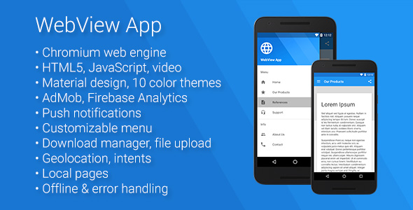 Universal Android WebView App v2.5.0