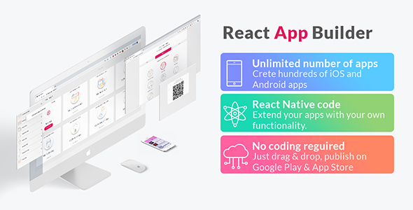 React App Builder - Unlimited number of apps 