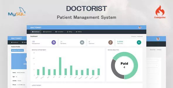 Doctorist v1.0 - Patient Management System 