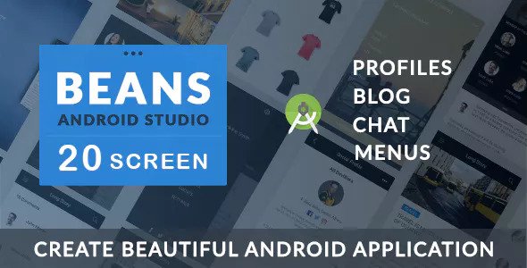 BEANS UI KIT - Android App template