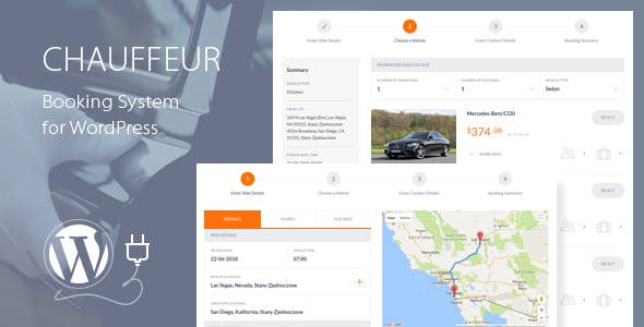 Chauffeur v6.4 - Booking System for WordPress