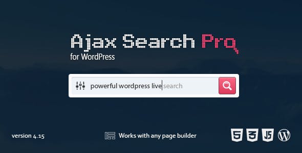 Ajax Search Pro for WordPress v4.18.5