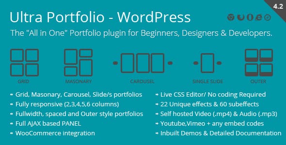 Ultra Portfolio v5.1 - WordPress