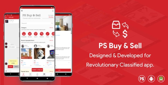 PS Buy & Sell ( Olx, Mercari, Offerup ) Clone Classified App