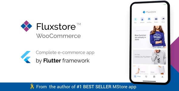 Fluxstore WooCommerce  v1.3.5 - Flutter E-commerce Full App