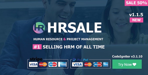 HRSALE v1.1.5 - The Ultimate HRM 