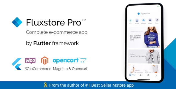 Fluxstore Pro v1.4.1 - Flutter E-commerce Full App