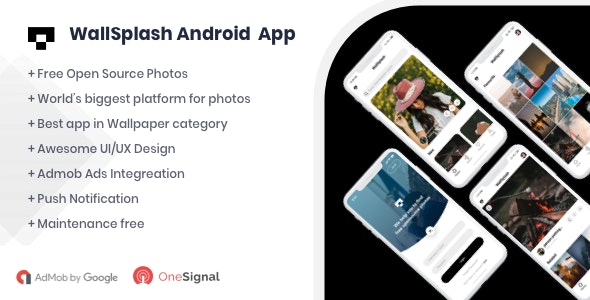 WallSplash v1.0 - Android Native Wallpaper App