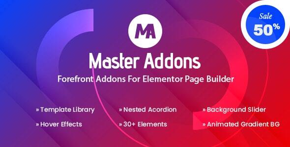Master Addons for Elementor (Pro) v1.5.7