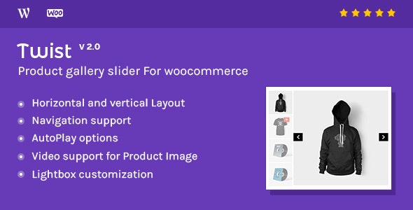 Twist v2.1.0.1 - Product Gallery Slider for Woocommerce