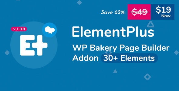 Element Plus v1.9.3 - WPBakery Page Builder Addon (Formerly Visual Composer)