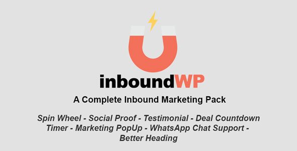 InboundWP Pro v1.0.1 - Marketing Plugin