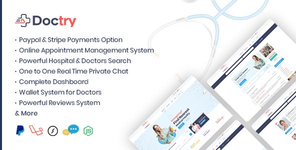 Doctry v1.4 - Doctors and Hospitals Listing Theme 