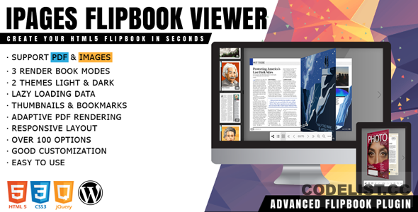 iPages Flipbook For WordPress v1.3.1