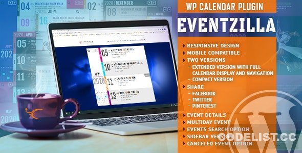 EventZilla v1.0 - Event Calendar WordPress Plugin