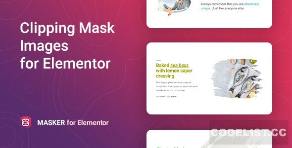 Masker v1.0.0 - Clipping Mask for Elementor
