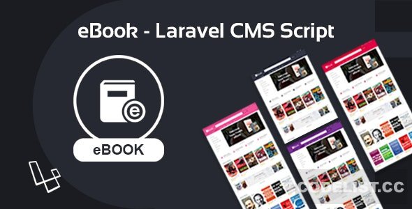 eBook v2.0.3 - Laravel CMS Script