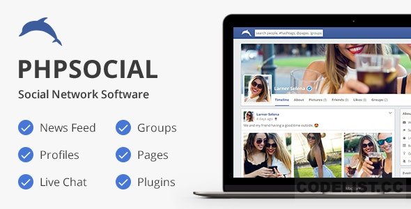 phpSocial v6.2.0 - Social Network Platform - nulled