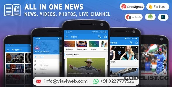 All In One News (News, Videos, Photos, Live Channel) 21 Oct. 2019