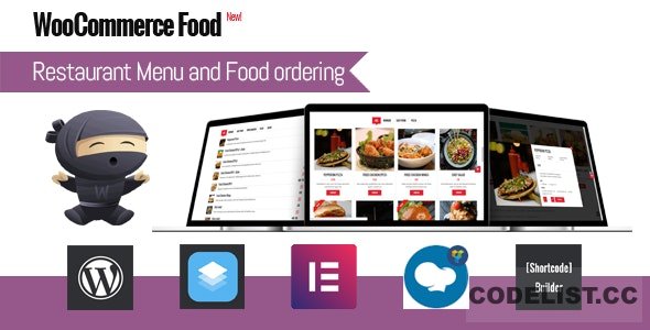 WooCommerce Food v1.5 - Restaurant Menu & Food ordering