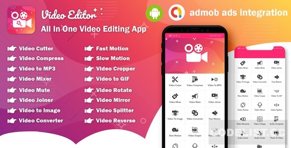 Android Video Editor v1.0 - All In One Video Editor App