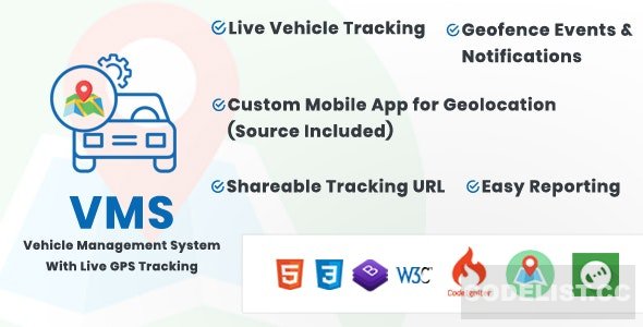 Vehicle Management System With Live GPS Tracking v3.1