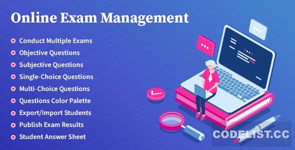 Online Exam Management v3.6 - Education & Results Management