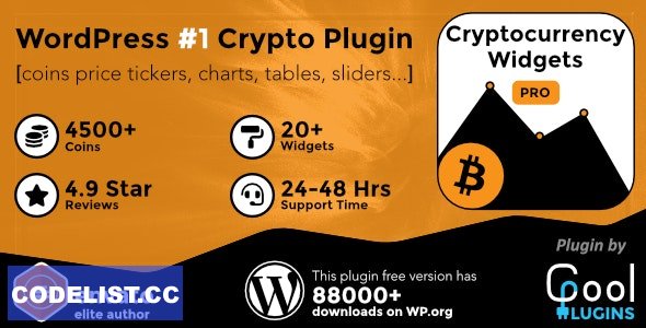 Premium Cryptocurrency Widgets v2.14.0 В» Premium Scripts, Plugins Mobile