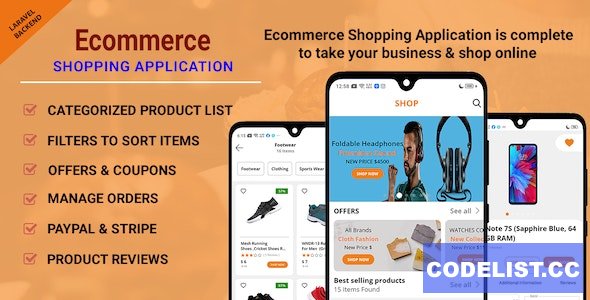 Ecommerce Shopping App v1.0.6 - Take Your Shop Online With Android Application