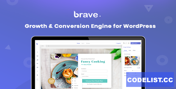 Brave v0.5.7 - Drag n Drop WordPress Popup, Optin, Lead Gen & Survey Builder