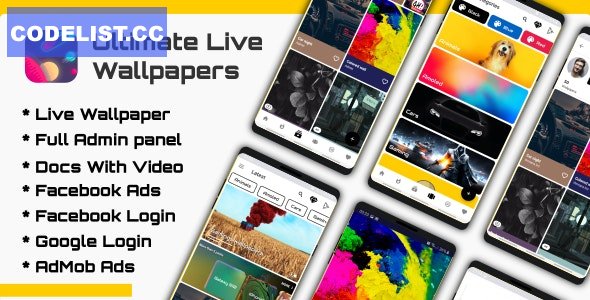 Ultimate Live Wallpapers Application (GIF/Video/Image) v2.0