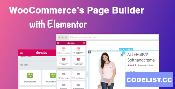 DHWC Elementor v1.2.4 - WooCommerce Page Builder with Elementor 
