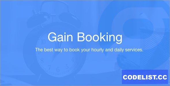 Gain Booking v1.1.3 - nulled