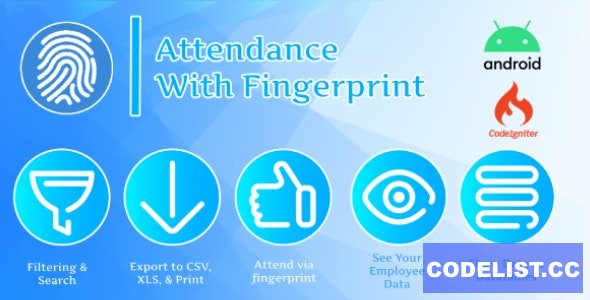 Attendance with Fingerprint (Android + System Management) v1.0
